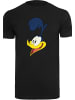 F4NT4STIC T-Shirt Looney Tunes Road Runner Face in schwarz