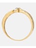 Diamant L'éternel Ring aus 375 Gelbgold mit Diamant mit Rubin
