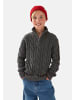 Band of Rascals Strick " Cable " in grau