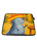 Mr. & Mrs. Panda Laptop Tasche Axolotl Tequila Design ohne Spruch in Weiß