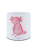 Mr. & Mrs. Panda Pflanzkübel Axolotl Niedlich ohne Spruch in Weiß