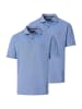 Casa moda Poloshirt Basic in Hellblau