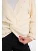 faina Damen Strickpullover in Wollweiss