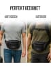 Normani Outdoor Sports Bauchtasche 3 l Cross Touring Bag in Schwarz