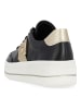 remonte Sneaker in Schwarz/Gold