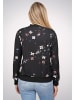 Cloud5ive Cloud5ive Blouson  Bomber-Jacket with flower print in black/multicolor