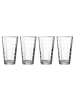 LEONARDO 4er Set Trinkgläser Optic in 540 ml in transparent