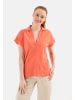 Camel Active Knopfloses Poloshirt aus Organic Cotton in Orange