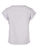 Urban Classics Urban Classics Damen Girls Organic Extended Shoulder Tee in softlilac