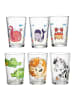 Ritzenhoff & Breker 6er Set Kindergläser Meeres- und Zootiere 205 ml bunt in bunt