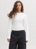 JJXX Langarm-T-Shirt in Cloud Dancer