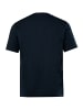 Men Plus Kurzarm T-Shirt in navy blau
