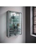 VCM  Wandvitrine Hängevitrine Glasvitrine Vitrosa Mini in Silber