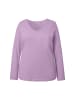 Ulla Popken Shirt in lavendel