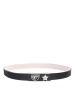 Chiara Ferragni Cintura  Belt Black in black