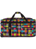 normani Reisetasche mit 3 Rollen 80 Liter in Neon Square