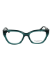 Ana Hickmann Damen Optische Fassungen Katzenauge Blau