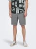 ONLY & SONS Chino Shorts in Grey Pinstripe