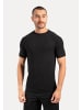 SMILODOX T-Shirt Delian in Schwarz