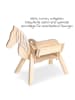Pinolino Kleine Holzpferd Nelli mit Stauraum in brown