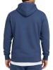 Reichstadt Herren Regular Fit Hoodie Marken-Stick in Dark Blue