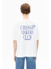 armedangels T-Shirt Giannaa Chaange in weiß blau