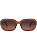 styleBREAKER Retro Sonnenbrille in Braun-Mocca / Braun Getönt