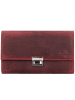 Greenburry Vintage Geldbörse Leder 17 cm rusty red