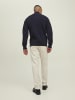 Jack & Jones Strickjacke mit Viertelreißverschluss in Navy Blazer 1