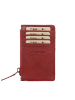FEYNSINN Leder-Kreditkartenhülle »RIGA« in rot