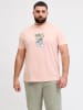 JACK & JONES PLUS T-shirt in Peach Melba