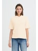 ICHI Kurzarm-Bluse IHDEMUE Loose fit in Birch