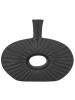 Beliani Dekovase ARWAD in Schwarz - (W) 29 x (H) 24 x (L) 5 cm