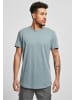 Urban Classics Lange T-Shirts in dustyblue