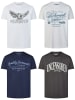 riverso  T-Shirt RIVLeon 4er Pack in Mehrfarbig