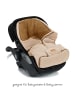 fillikid Cord-Fußsack Nevis Cord für Babyschalen & in brown