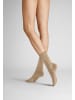 Hudson Socken Relax Cotton druckfreier Bund in Beigemel.