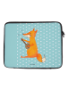 Mr. & Mrs. Panda Laptoptasche Fuchs Gitarre ohne Spruch in Türkis Pastell