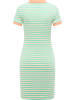 ragwear A-Linien-Kleid Colaro Stripes Dress YOUMODO in Lagoon Green
