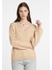 DreiMaster Damen Strick Pullover in Beige