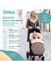 fillikid Winterfußsack Bernina Lammfell Exklusiv in Leopard