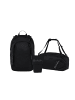 Satch Schulrucksack-Set AIR Blackjack 3-teilig in Schwarz