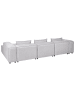 Beliani Ecksofa BRANDE in Grau - (W) 330 x (H) 70 x (L) 184 cm