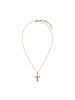 s.Oliver Halskette The Stone Cross in roségold