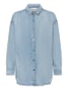 My Essential Wardrobe Jeanshemd Denim Oversize fit in Light Blue Wash