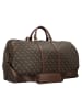 Guess Pisa Weekender Reisetasche 56 cm in brown-ochre-burgundy