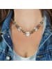 Steuer Modeschmuck Metall in gelb