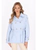 faina Women Coat in light blue