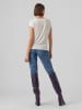 Vero Moda Basic Stretch T-Shirt VMAVA in Weiß