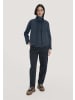 Hessnatur Wollfleece Jacke in dunkles petrol
